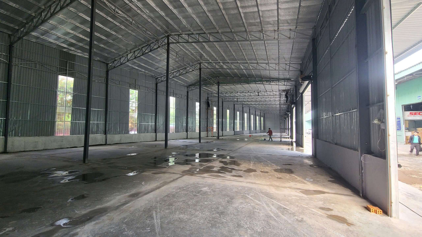 1200m² modern logistics warehouse with customizable space